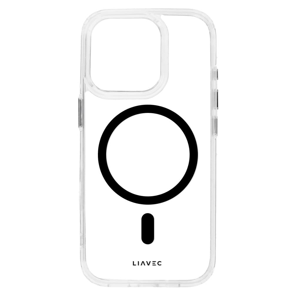Zadní kryt Liavec Glossy Magsafe Clear pro iPhone 14 Pro black - náhled 3