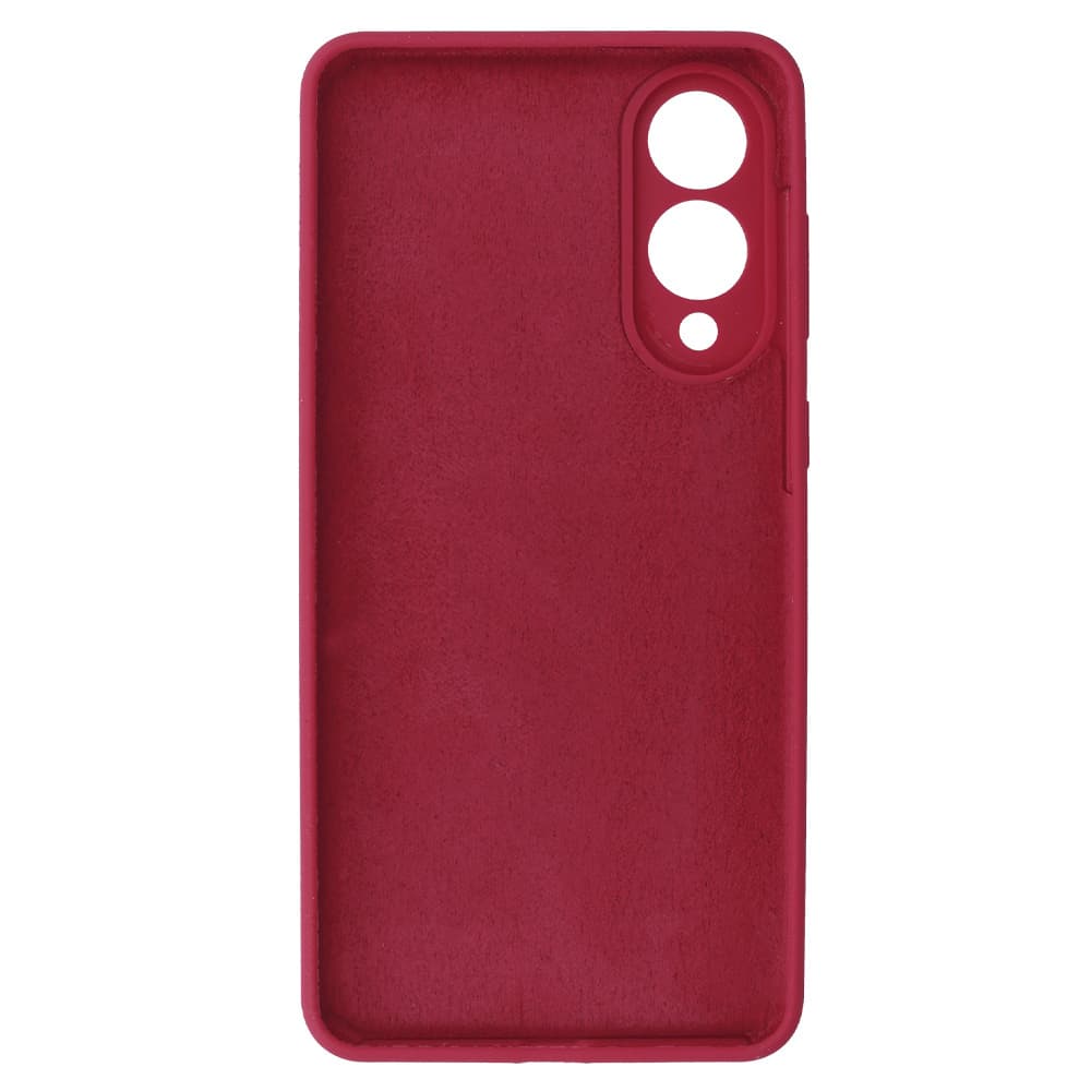 Zadní kryt Silicone Lite pro Samsung Galaxy S25 Edge burgundy - náhled 2