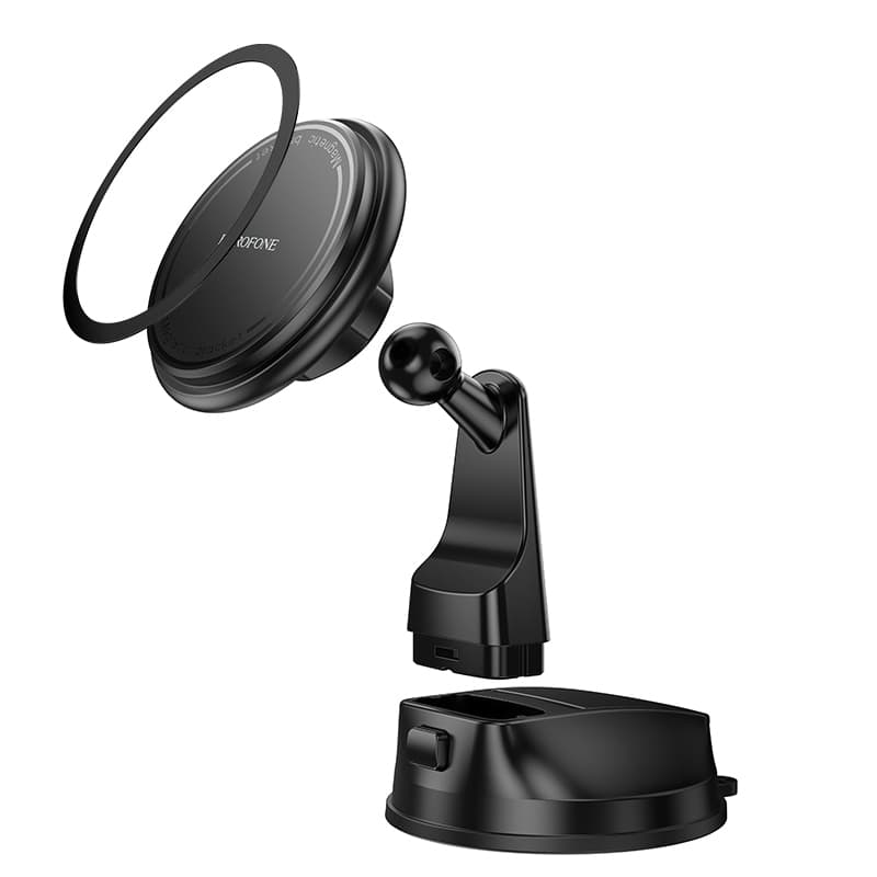 Magnetický držák do auta Borofone BH136 Parker černý - náhled 3