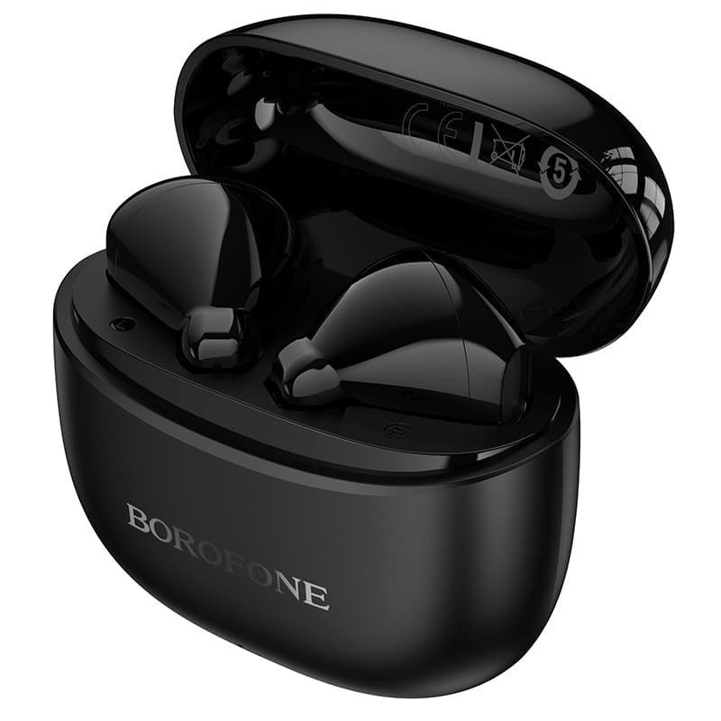 Bezdrátová sluchátka Borofone TWS Bluetooth BW88 Deep Rhyme black - náhled 3