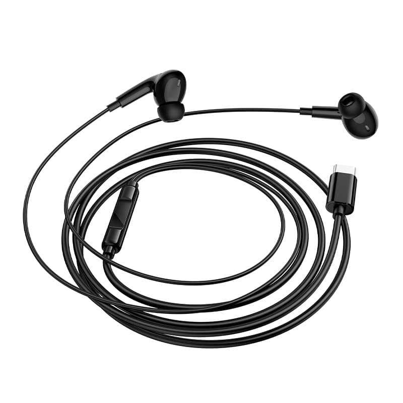 Sluchátka Borofone BM100 Pro Fuente s mikrofonem Type C (DAC) černá - náhled 3