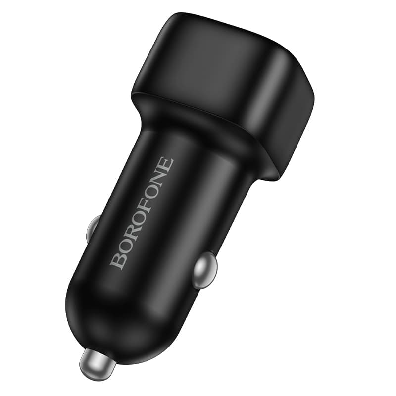 Adaptér do auta Borofone BZ34A Cloud s funkcí rychlonabíjení USB-C PD 20W černý - náhled 3