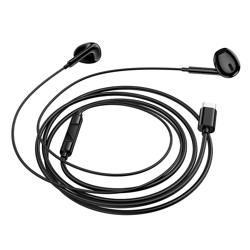 Sluchátka Borofone BM100 Max Fuente microphone USB-C (DAC) black - náhled 3