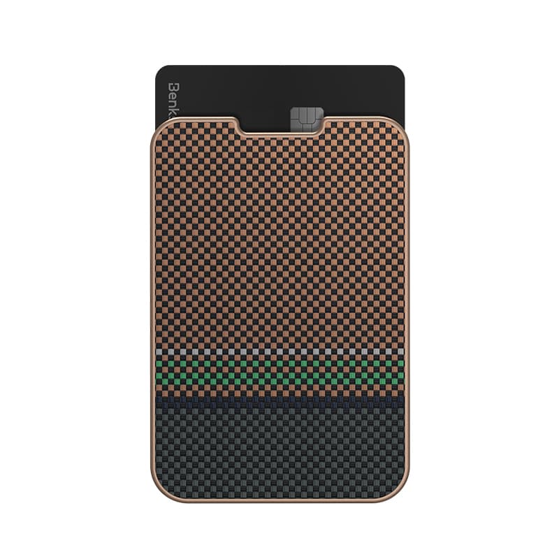 Pouzdro na karty Benks Wallet Magnetic ArmorGo Kevlar Stand Prestige - náhled 3