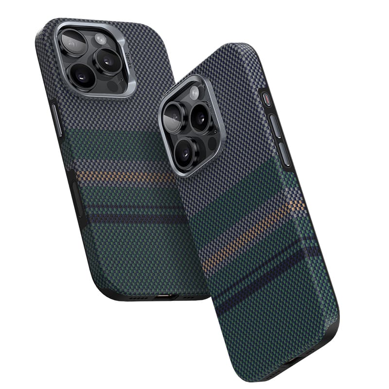 Zadní kryt Benks Magnetic Armor Pro Aurora Kevlar 600D (CC65) pro iPhone 16 Pro (Camera Control Button) - náhled 3