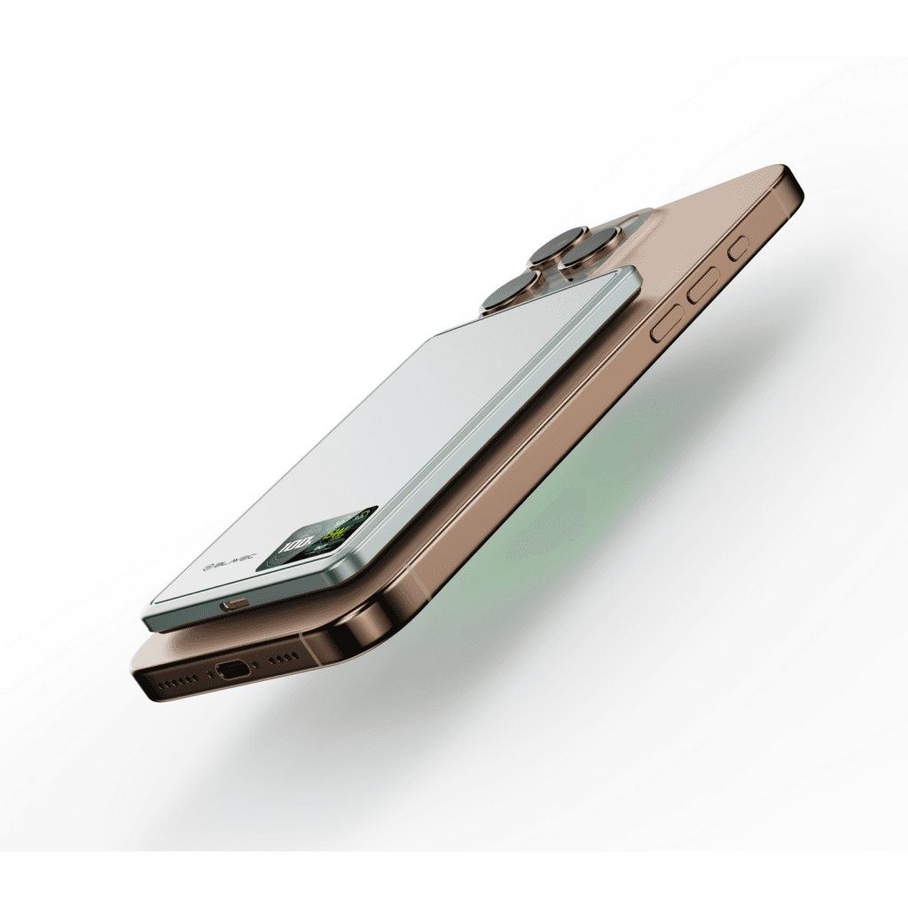 Powerbank Blavec BJ-03 Ultra Slim 7,8mm 5000mAh USB-C magnetic Magsafe 3v1 (PBBJ03-MC5G) 22,5W grey - náhled 3
