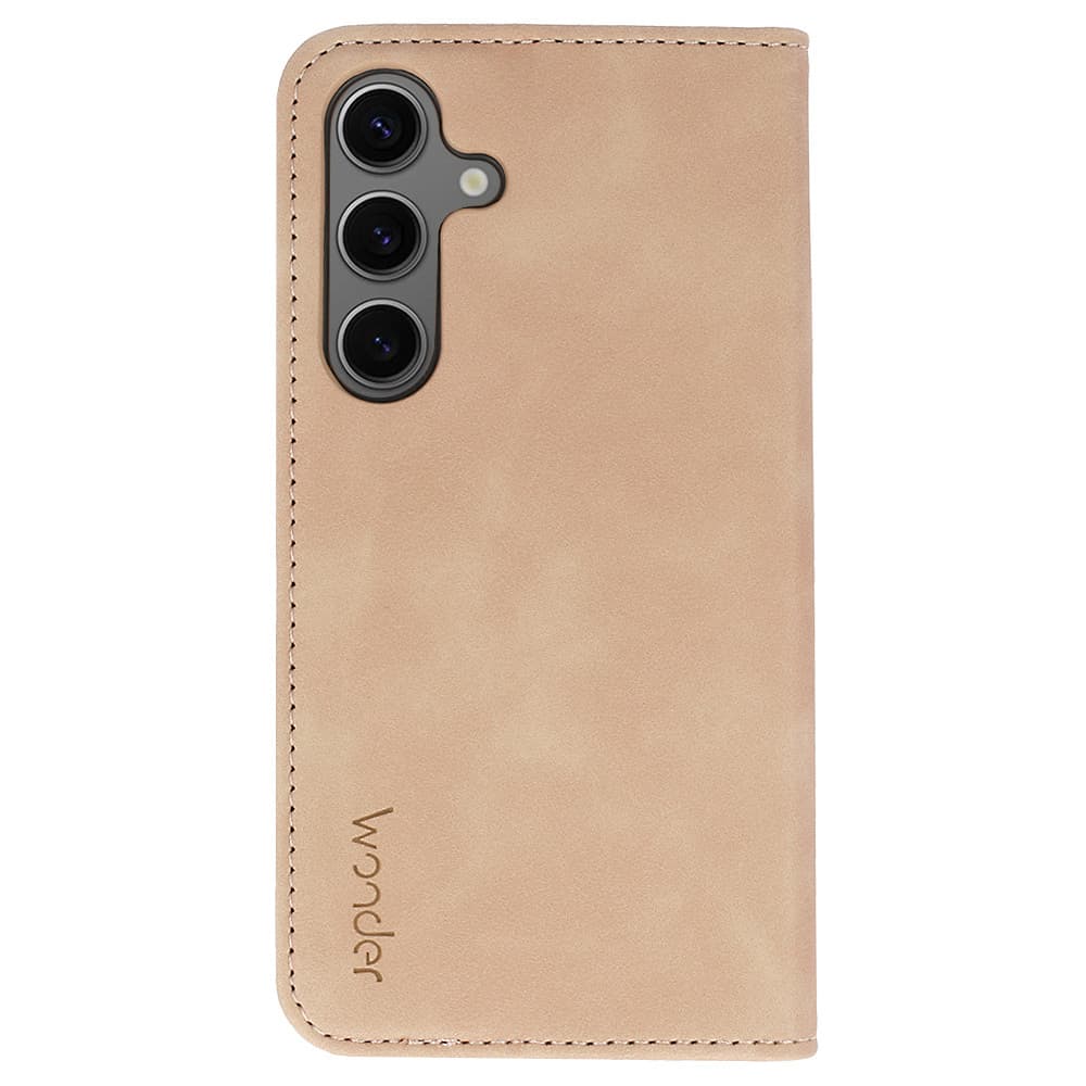 Knížkové pouzdro Wonder Smart pro Xiaomi Redmi Note 14 5G cappuccino - náhled 3