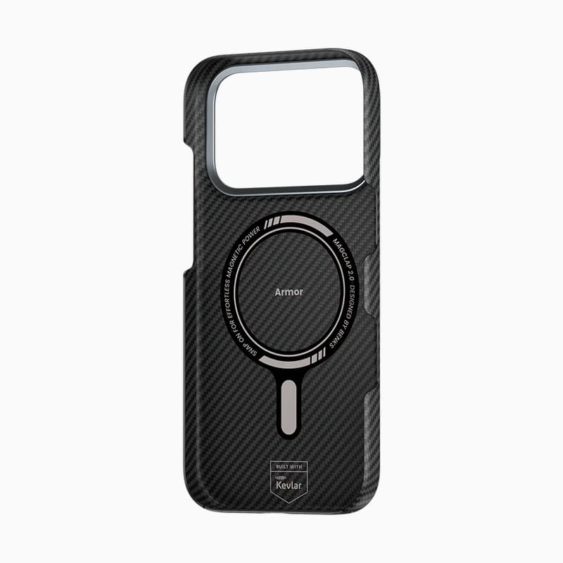 Zadní kryt Benks Magnetic Armor Air Kevlar Metal Frame 600D (0070) pro iPhone 17 Pro Max black - náhled 3