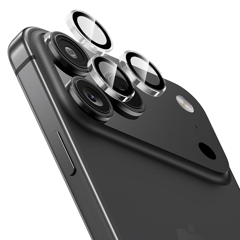 Tvrzené sklo Benks Glass Warrior Lens Protector na čočky fotoaparátu pro iPhone 17 Pro-17 Pro Max transparent - náhled 3