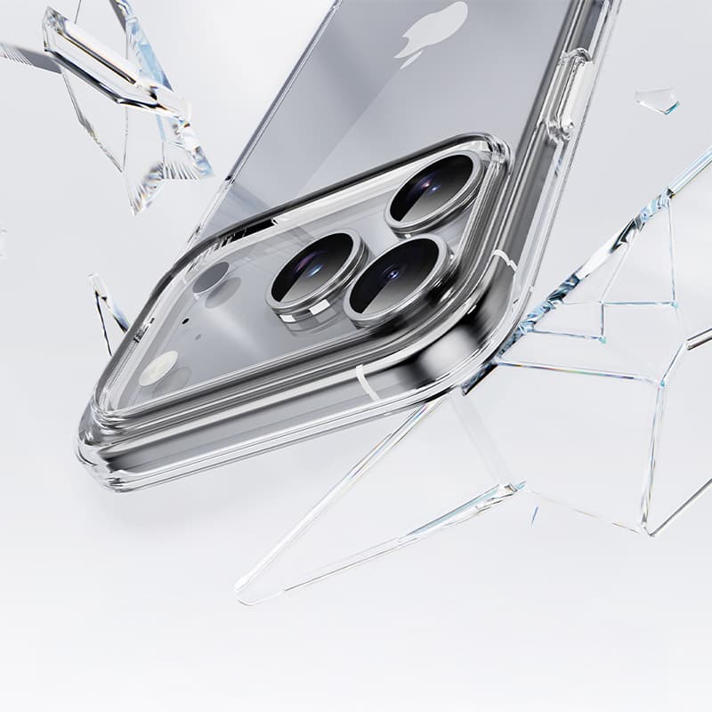 Zadní kryt Rock Crystal Shield Series pro iPhone 17 Pro Max transparent - náhled 3