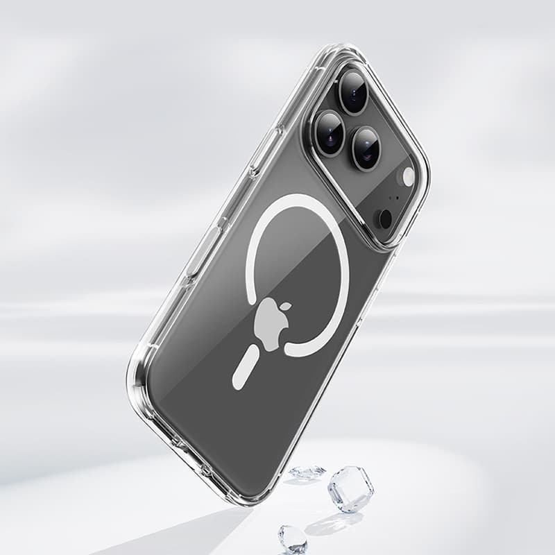 Zadní kryt Rock Crystal Shield Series Magnetic pro iPhone 17 Pro transparent - náhled 3