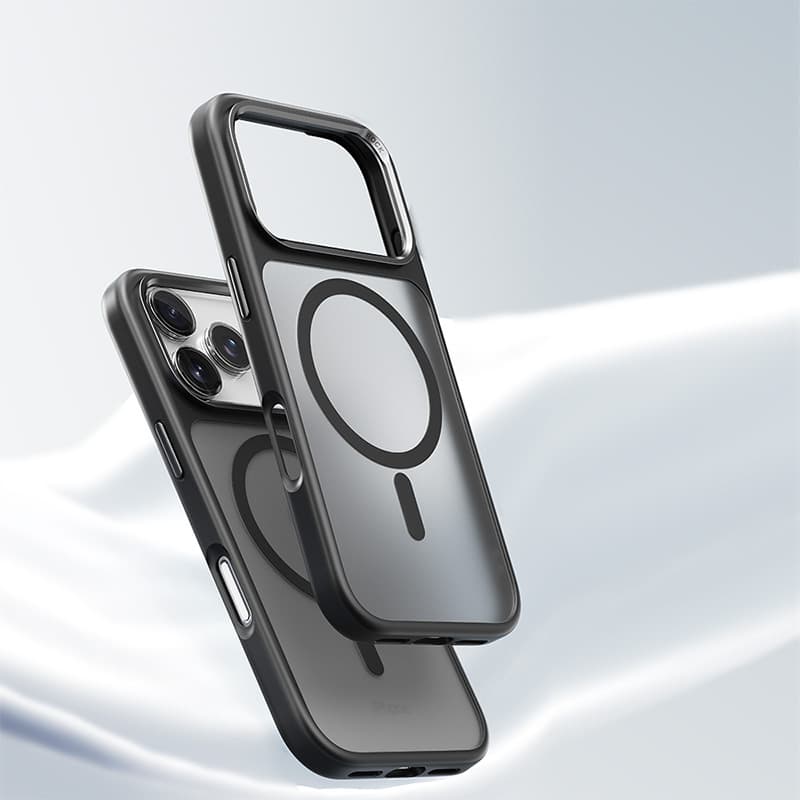 Zadní kryt Rock Guard Touch Matte Series Magnetic pro iPhone 17 Pro black - náhled 2