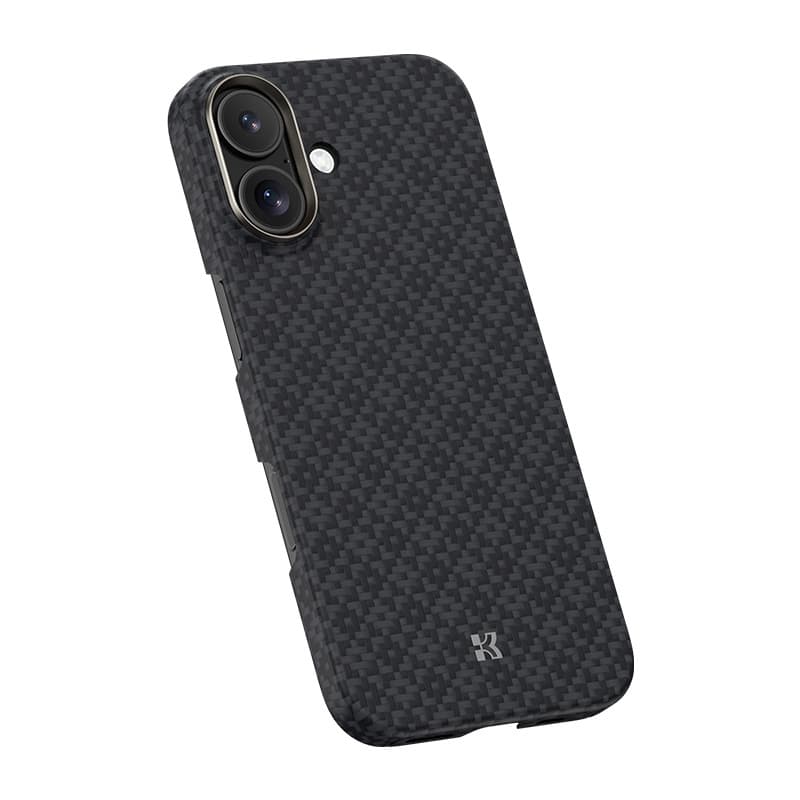 Magnetické pouzdro Benks s kovovým rámem Armor Air Grid Kevlar 600D (B067) pro iPhone 17 černé - náhled 3