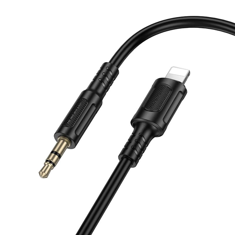 Borofone kabel AUX BL25 Nice - Lightning na jack 3,5mm - 1 metr černý - náhled 3
