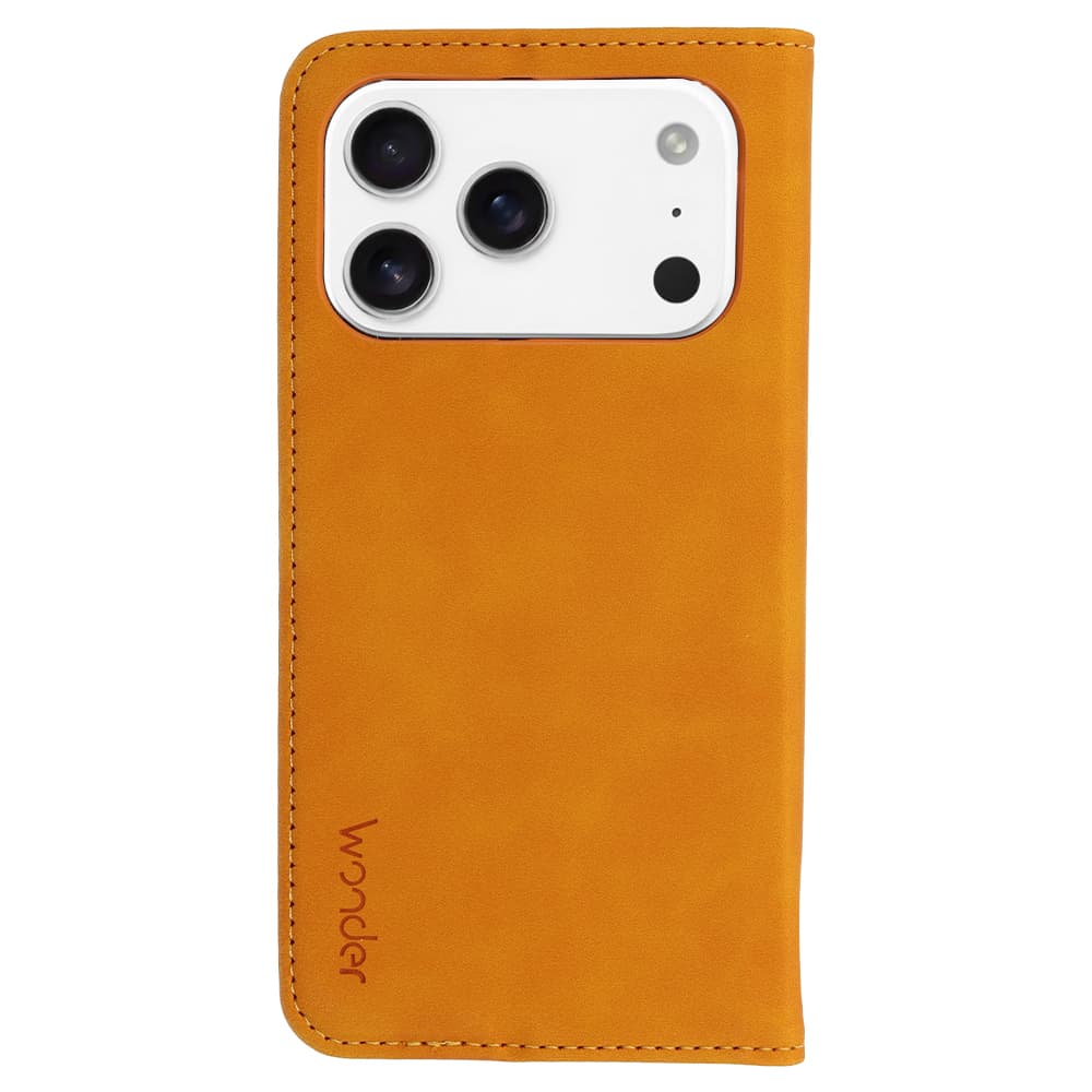 Knížkové pouzdro Wonder Smart pro iPhone 17 Pro Max cosmic orange - náhled 3