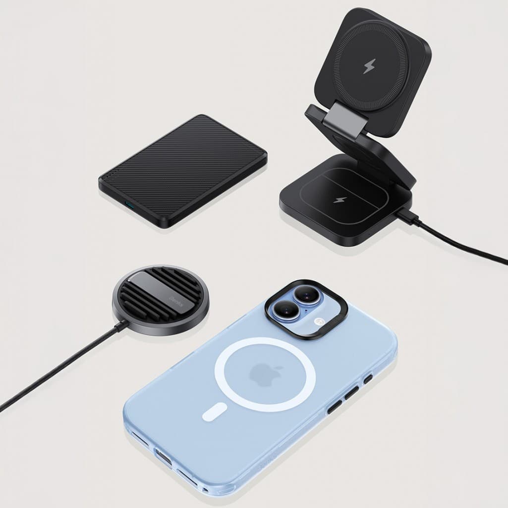 Magnetické ochranné pouzdro Benks Lucid Armor (C067) pro iPhone 17 s tlačítkem pro ovládání fotoaparátu, modré - náhled 3