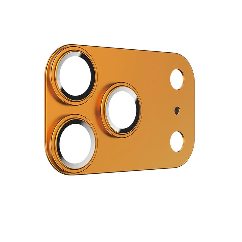 Sklo Benks Glass Warrior Metal Integrated na čočky fotoaparátu (C070) pro iPhone 17 Pro Max orange - náhled 3