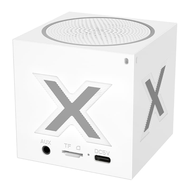 Reproduktor Borofone Portable Bluetooth BR101 Rubik bílý - náhled 3
