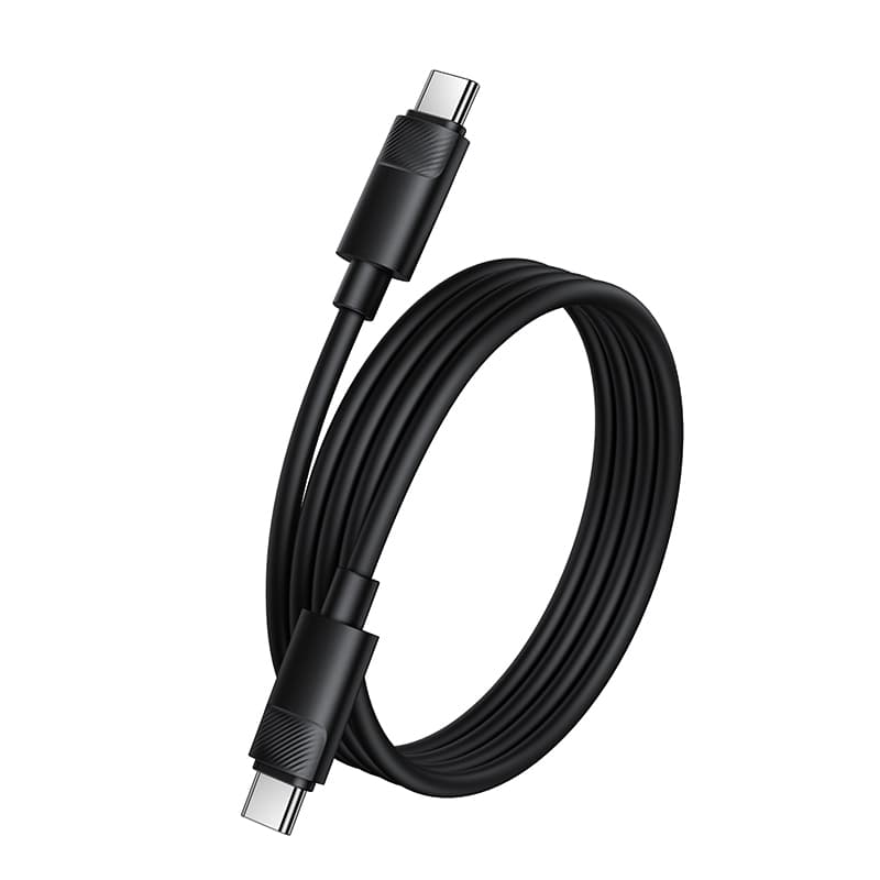 Kabel Borofone BX123 Leya - Type C to Type C - PD 60W 3A 1 m černý - náhled 3