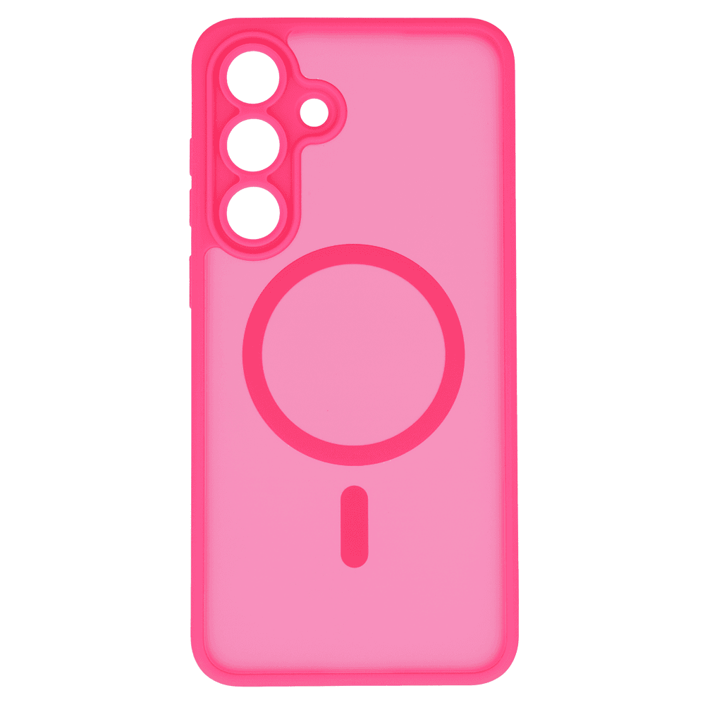 Kryt Tel Protect Aura Matte MagSafe pro Samsung Galaxy S25 FE sytě růžový - náhled 3
