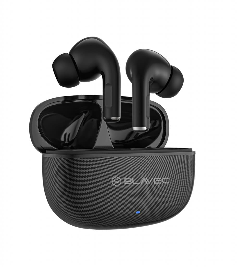 Bezdrátová sluchátka Blavec Bluetooth TWS BW-02 Carbon (BW02-B) černá - náhled 3