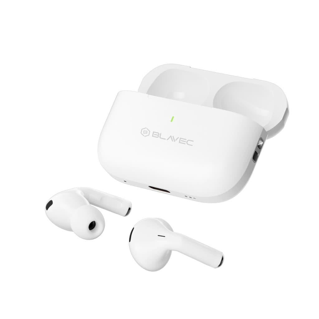Bezdrátová sluchátka Blavec Bluetooth TWS BW-05 Flow (BW05F-W) bílá - náhled 3