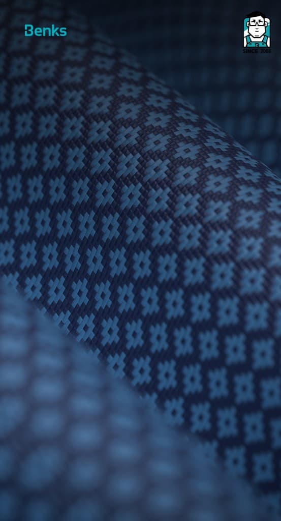 Kryt Benks Magnetic Armor Air Armor Grid Kevlar s kovovým rámečkem 600D (A048) pro Samsung Galaxy S26 modrý - náhled 3