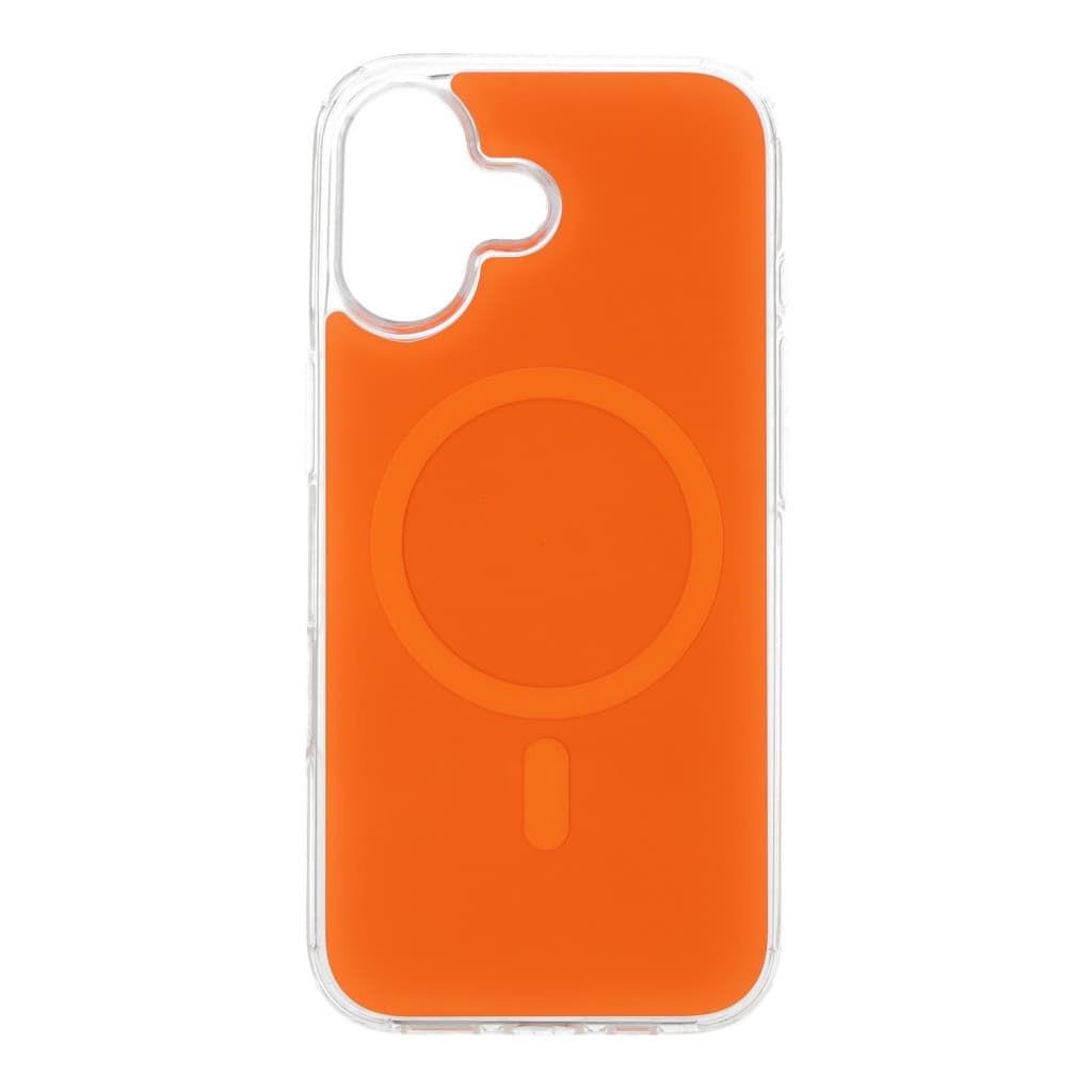 Ochranný kryt Glossy MagSafe pro iPhone 17 oranžový - náhled 2