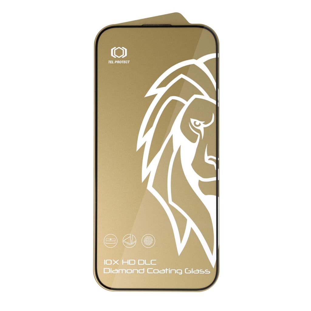 Tvrzené sklo Tel Protect 10X HD DLC s diamantovou vrstvou pro iPhone 15 Pro Max - náhled 3