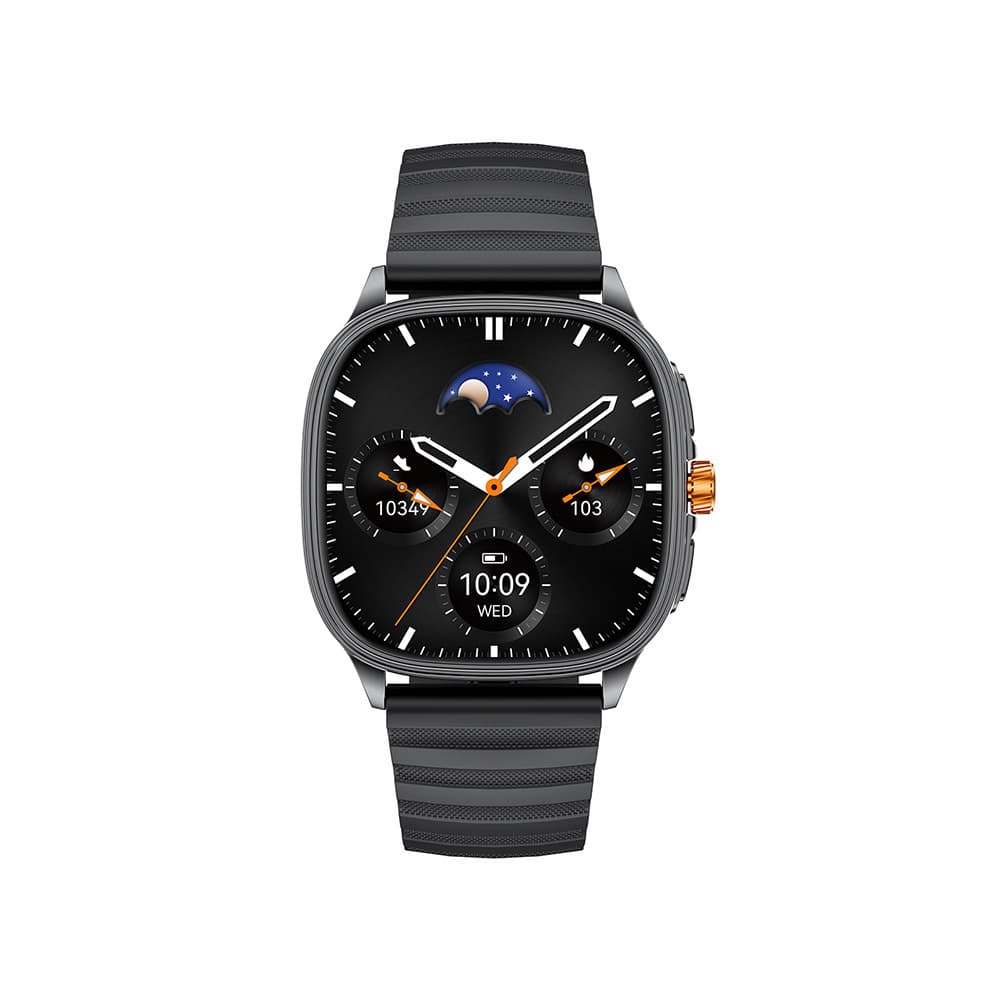 Chytré hodinky Blavec U-01 Mohito HD AMOLED černé + 1 řemínek - náhled 3
