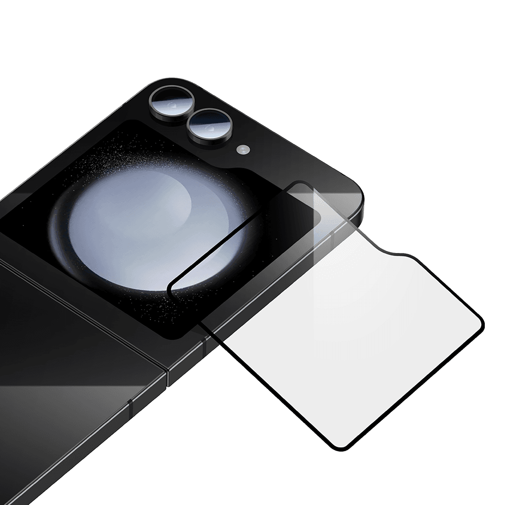 Tvrzené sklo Benks Glass Warrior HD pro Samsung Galaxy Z Flip 6 černé - náhled 3