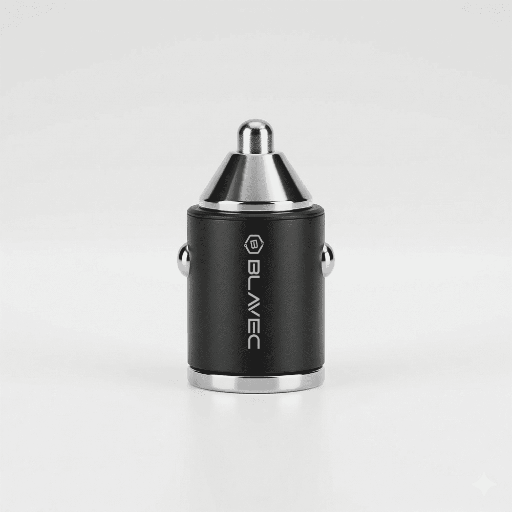 Adaptér do auta Blavec BS-02B Aero USB a USB-C QC 3.0 18W PD 30W (CCBS02BA-UCB) černý - náhled 3