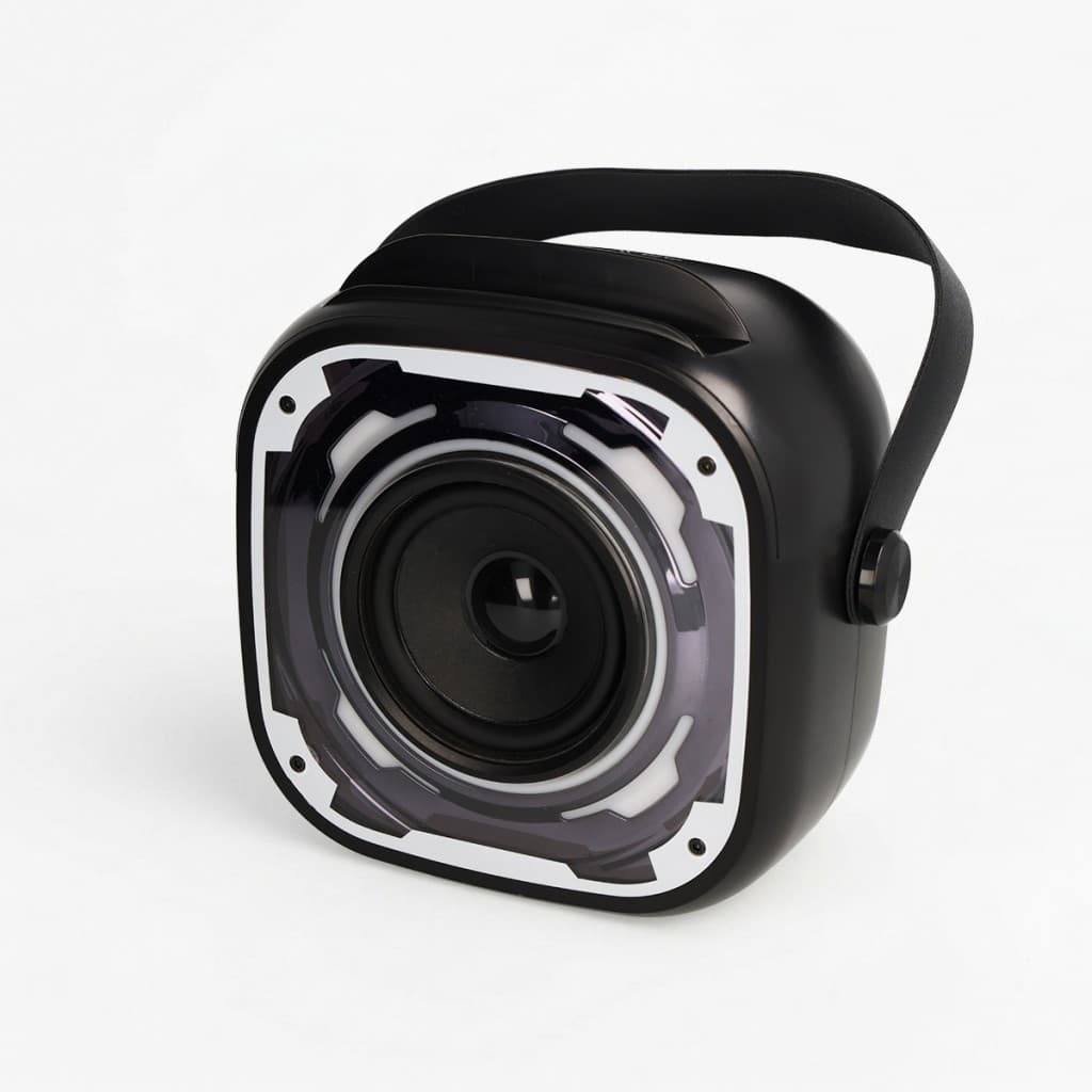 Přenosný Bluetooth reproduktor Blavec WS-08 Karaoke Idol s mikrofony černý - náhled 3