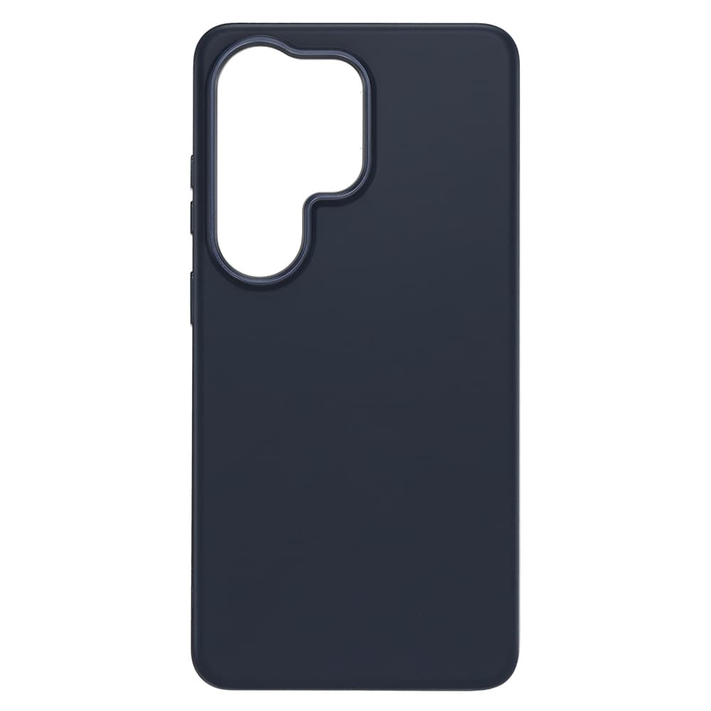 Silikonový kryt Liavec Silky s kovovým rámečkem fotoaparátu pro Samsung Galaxy S26 Ultra modrý - náhled 3