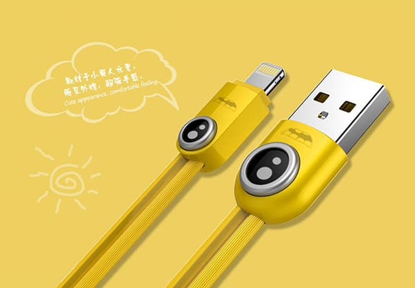 Kabel REMAX Lemen RC-101m - USB na Micro USB - žlutý - náhled 3