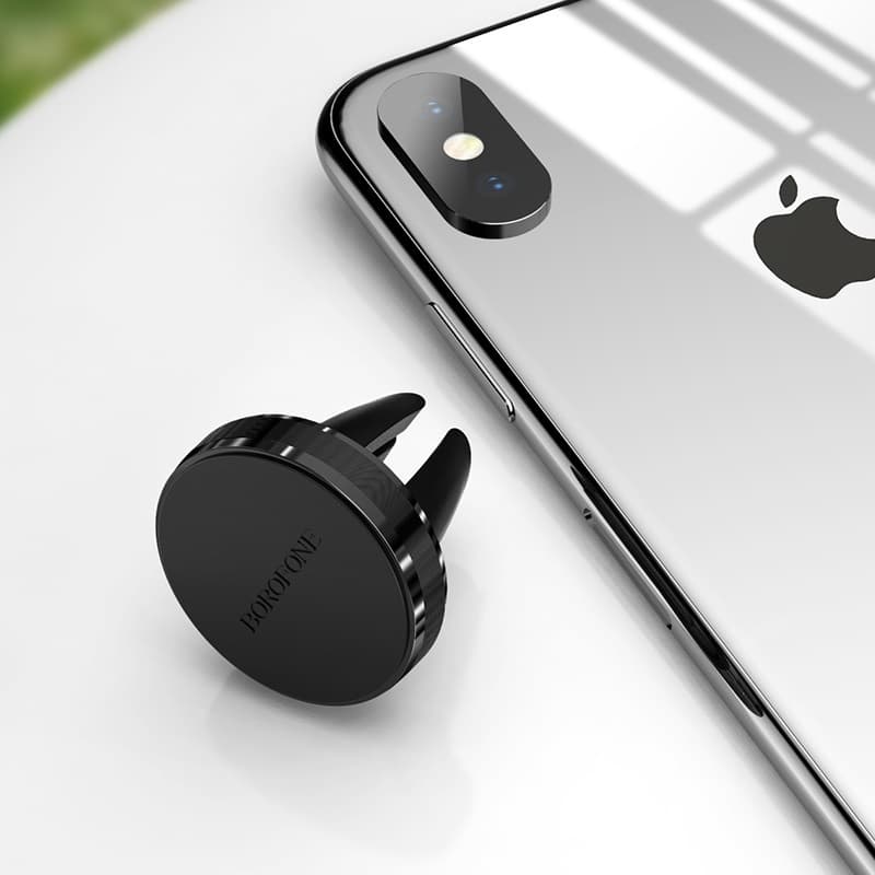 Magnetický držák na větrací mřížku Borofone BH8 černý - náhled 3