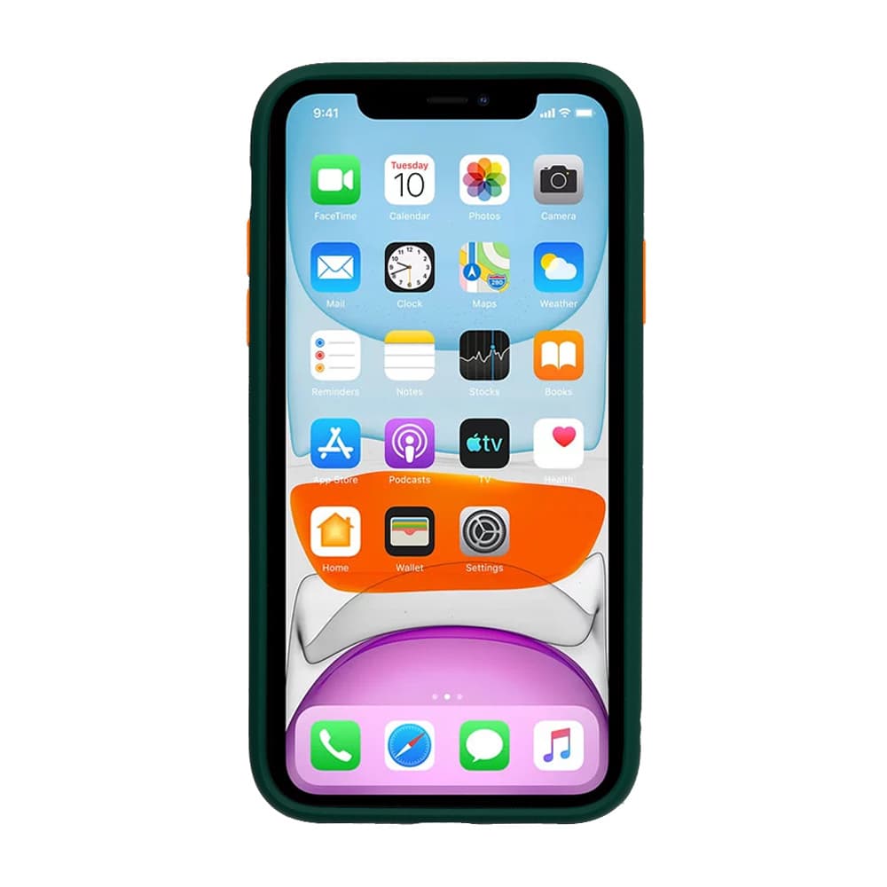 Zadní Kryt Vennus Bumper pro Samsung Galaxy S21 Plus Green - náhled 3