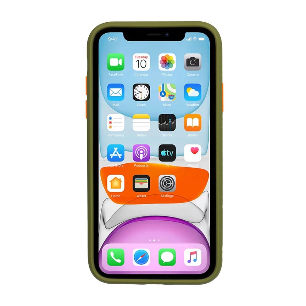 Zadní Kryt Vennus Bumper  pro Samsung Galaxy S21 Ultra Olive - náhled 3