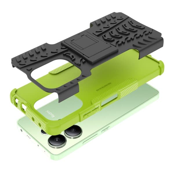 Kryt TopQ Xiaomi Redmi Note 13 ultra odolný zelený 121010 - náhled 4