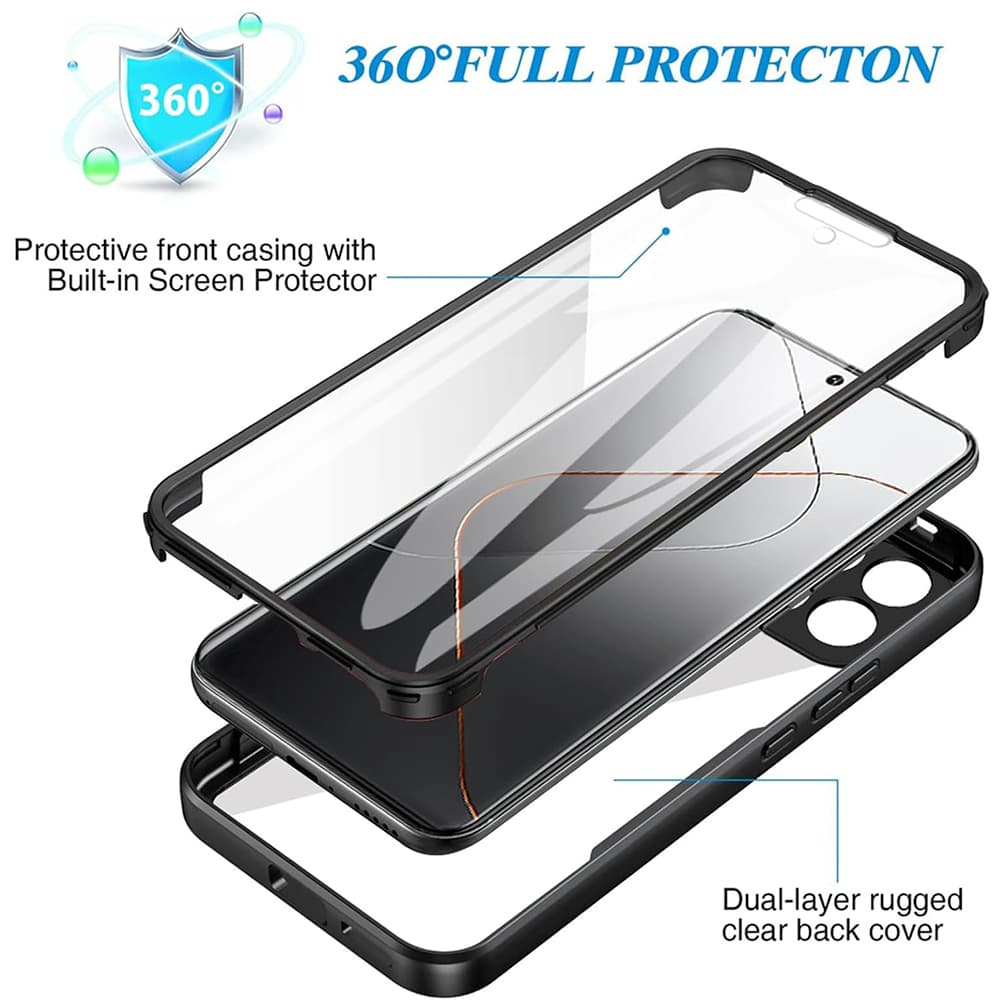 Techsuit ColorVerse 360 Series Screen Protector Xiaomi 14 Pink - náhled 4