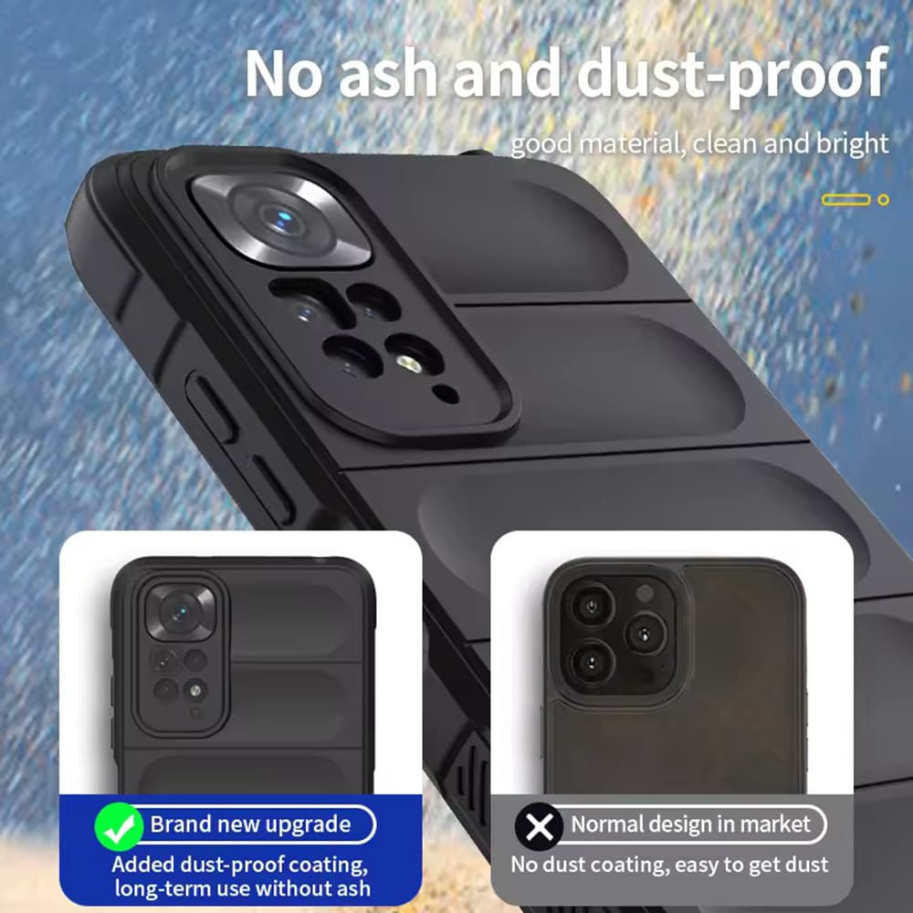 Techsuit Kouzelný štít Xiaomi Redmi Note 11 Note 11S Černý - náhled 4