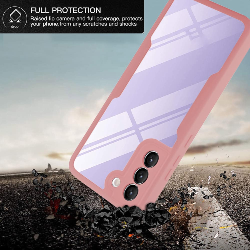 ColorVerse 360 Series + Screen Protector Samsung Galaxy S21 FE 5G černé - náhled 4