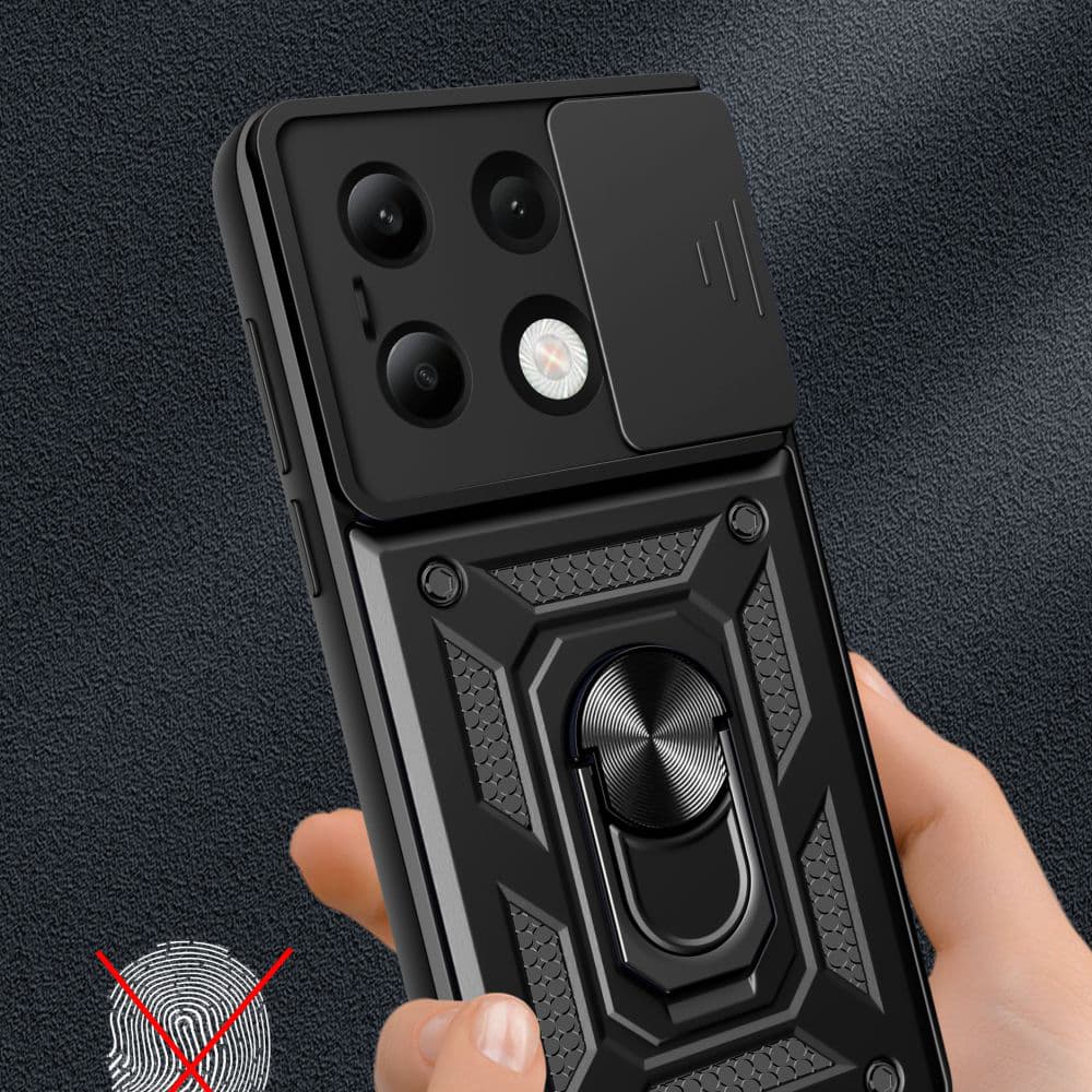 Techsuit CamShield řada Xiaomi Redmi Note 13 4G Modré - náhled 4