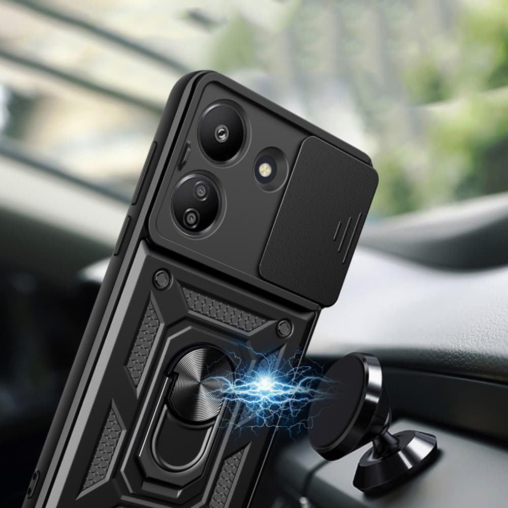 Techsuit CamShield Series Xiaomi Redmi 13C 5G Rose Gold - náhled 4