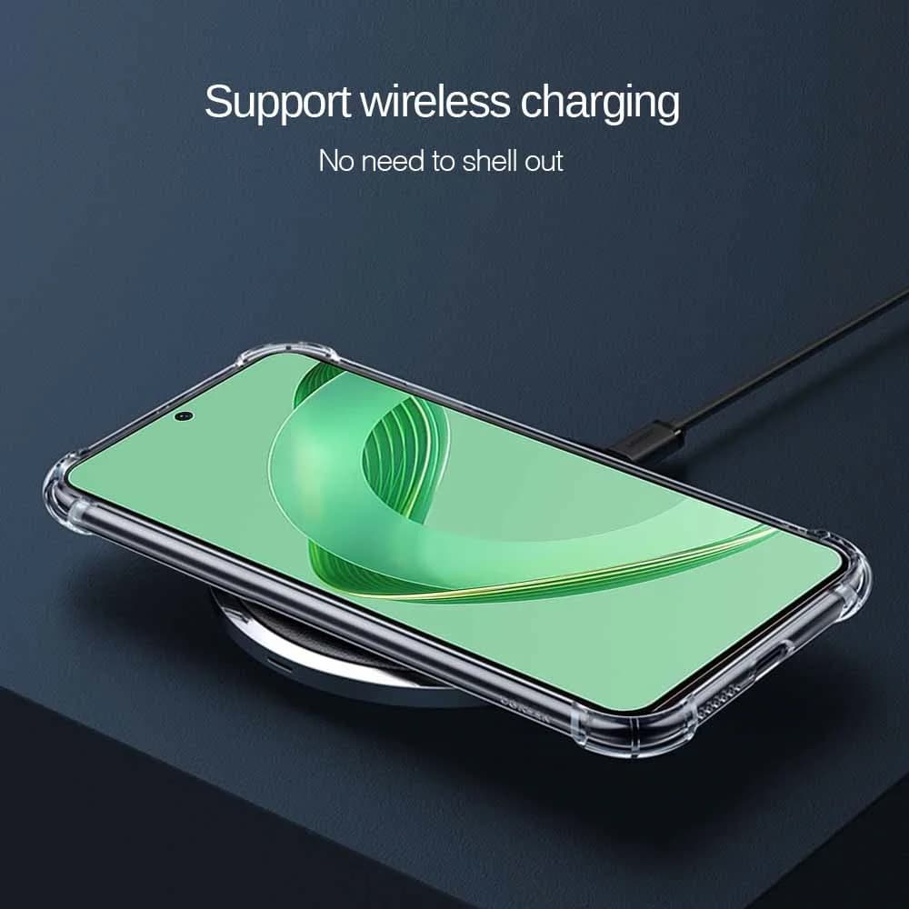 Techsuit Shockproof Clear Silicone pro Huawei nova 11 SE 12 SE Clear - náhled 4