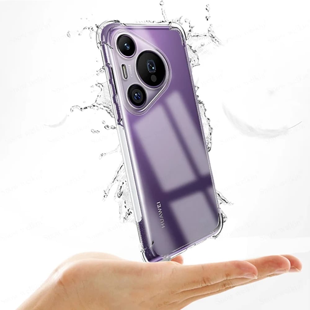 Techsuit nárazuvzdorný silikonový obal Huawei Pura70 - náhled 4
