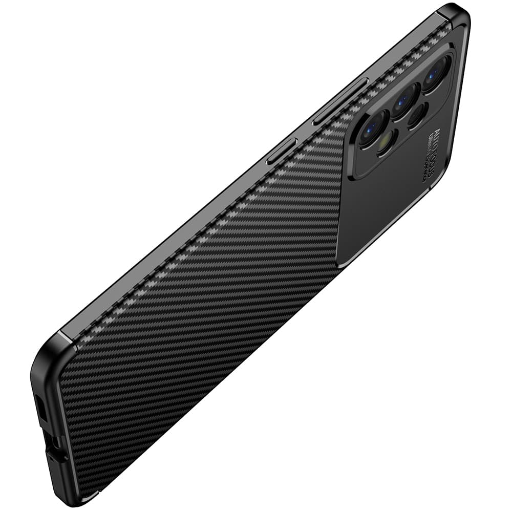 Techsuit CarbonFiber Samsung Galaxy A53 5G Black - náhled 4