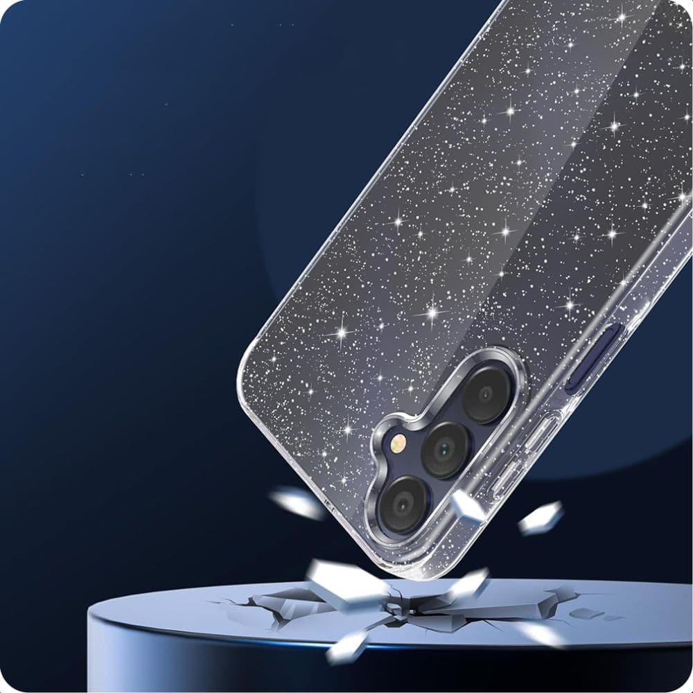 Techsuit SparkleSkin Series Samsung Galaxy A55 5G Clear - náhled 4
