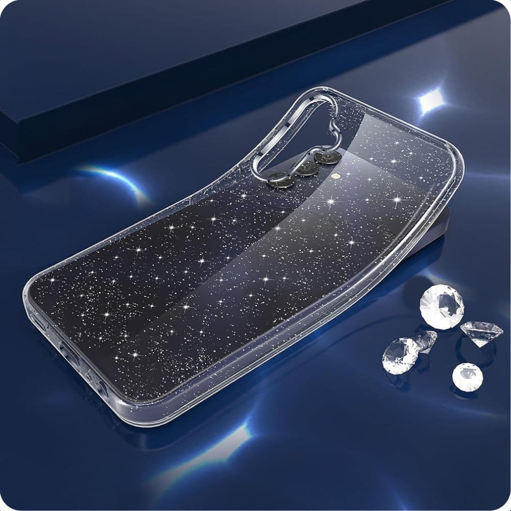 Techsuit SparkleSkin Samsung Galaxy A15 4G A15 5G Clear - náhled 4