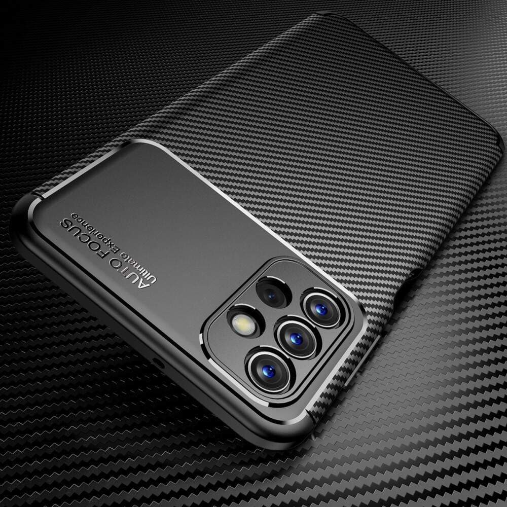 Techsuit CarbonFiber obal pro Samsung Galaxy A13 4G černý - náhled 4